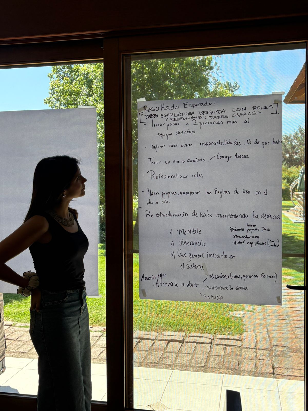 Fran Varela facilitando una sesión de coaching